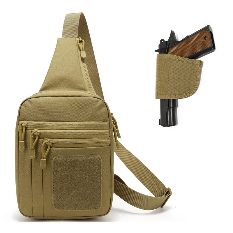 Edc Carry Backpack - New Tactical Chest Bag Pistol Holster