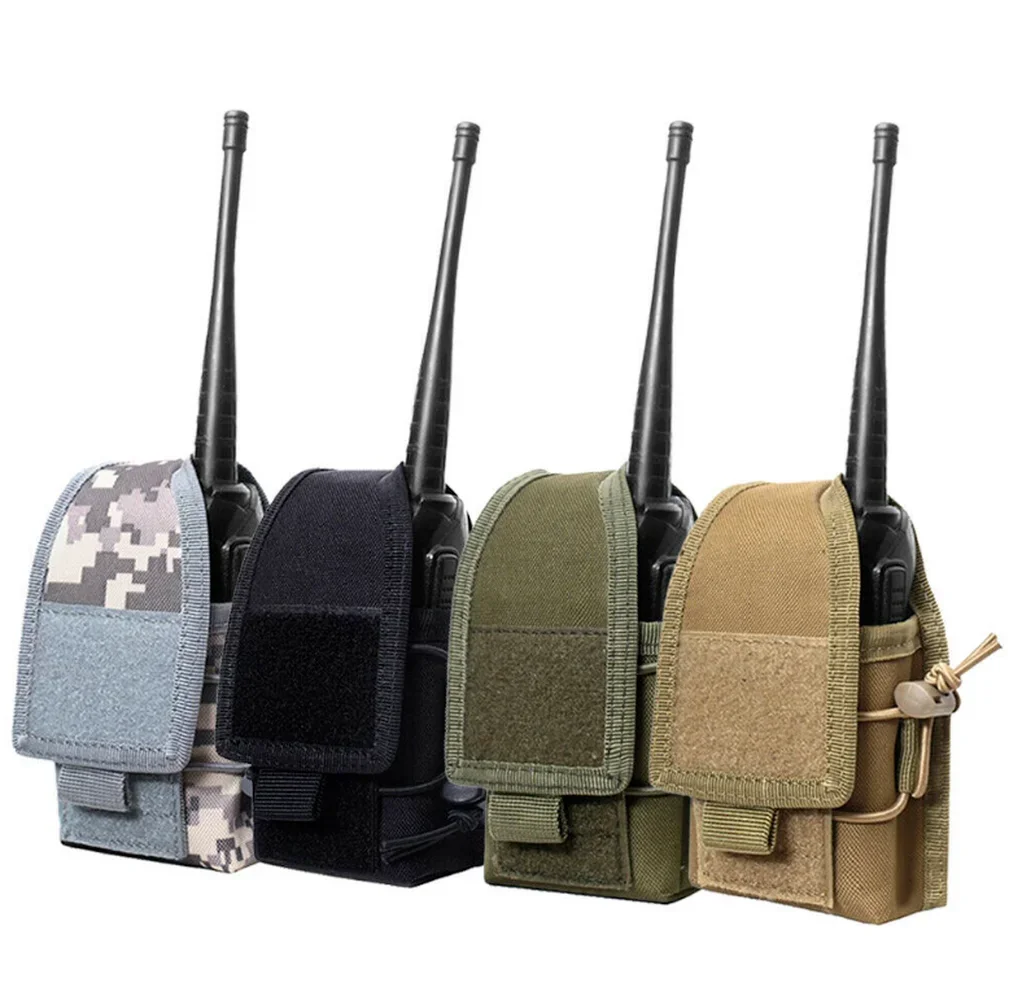 Edc Carry Holster - Tactical Molle Radio Pouch Talkie Walkie