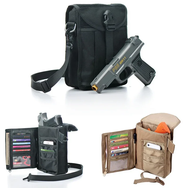 Edc Carry Backpack - Tactical Men's Shoulder Pistol Range Bag