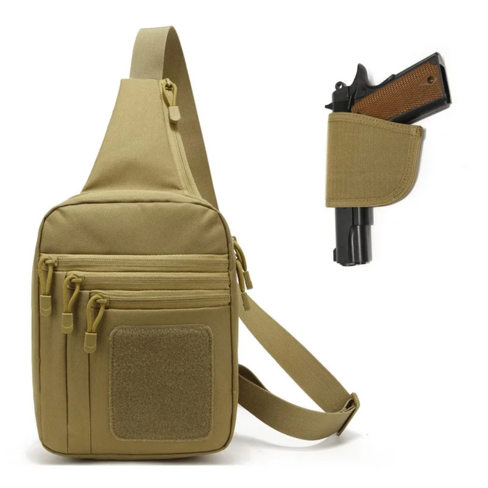 Edc Carry Backpack - New Tactical Chest Bag Pistol Holster