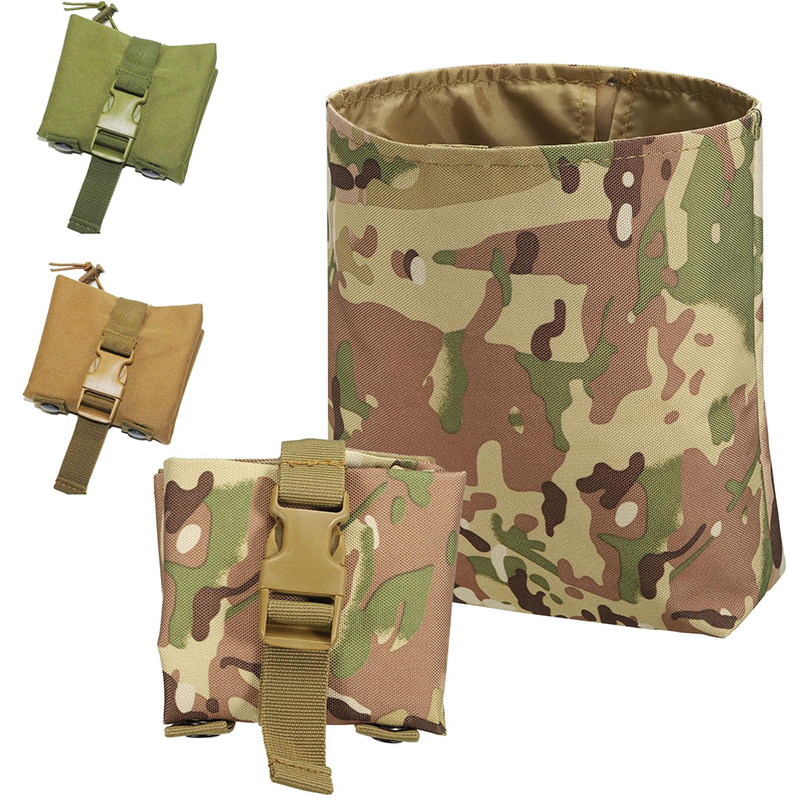 Edc Carry Holster - New Molle Folding Dump Drop Magazine