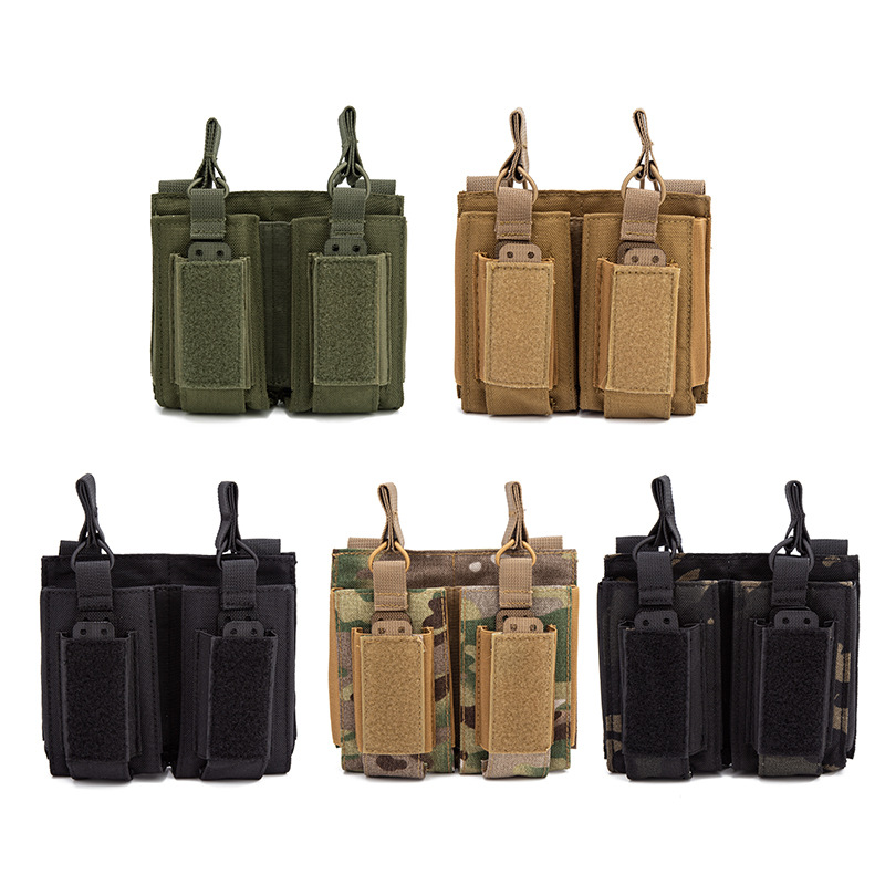 Edc Carry Holster - M4 M14 M16 Molle Double Magazine