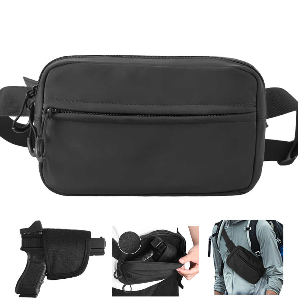 Edc Pistol Carry Bag - Tactical Crossbody Bag Pistol Waist Pack