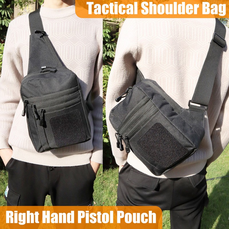 Edc Carry Backpack - New Tactical Chest Bag Pistol Holster