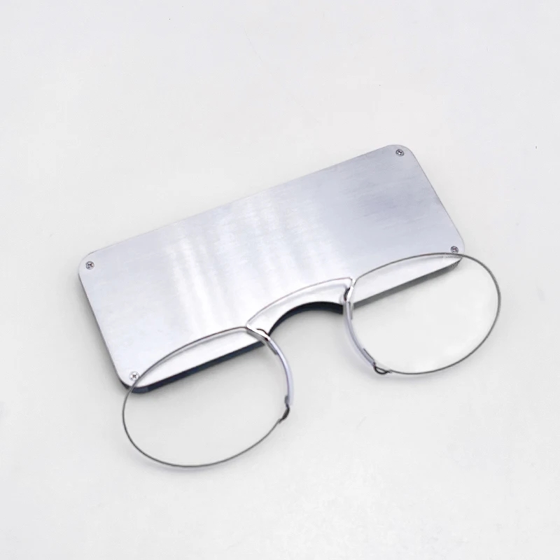 Wallet Slim Titanium - 2024 Titanium Mini Reading Glasses Clip