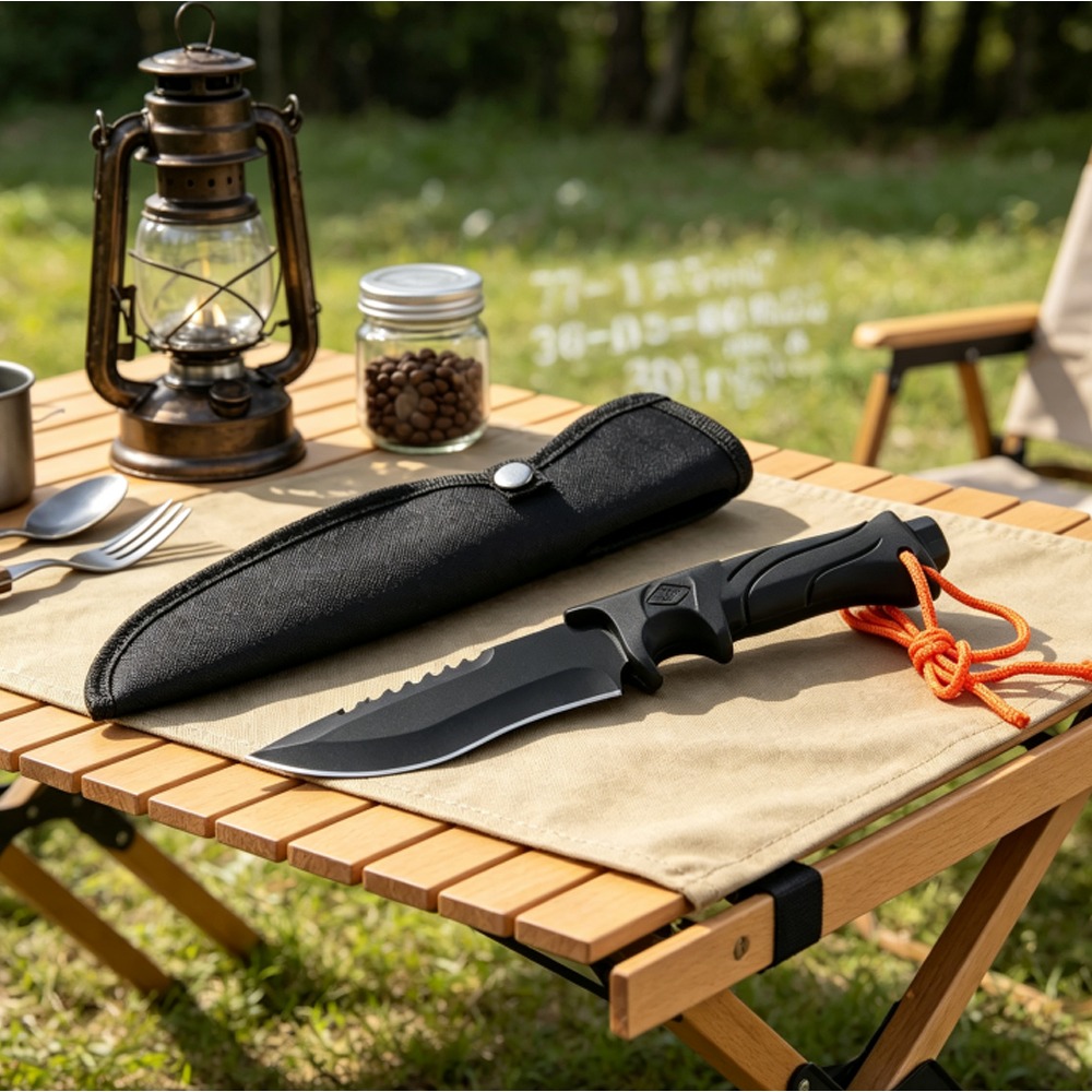 Multi-Purpose Camping Survival - Edc Fixed Blade Deep Carry ulasan dan harga