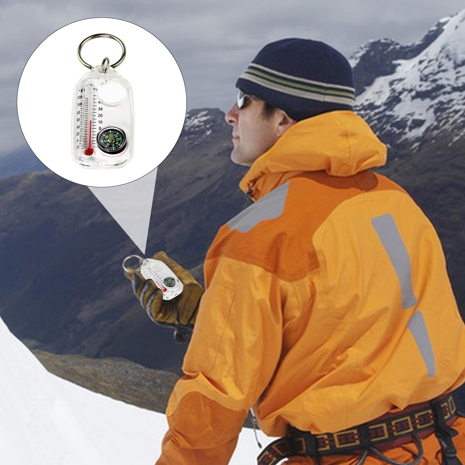 Multifunction Mini Keychain Ca - Compass Keychain Mini ulasan dan harga