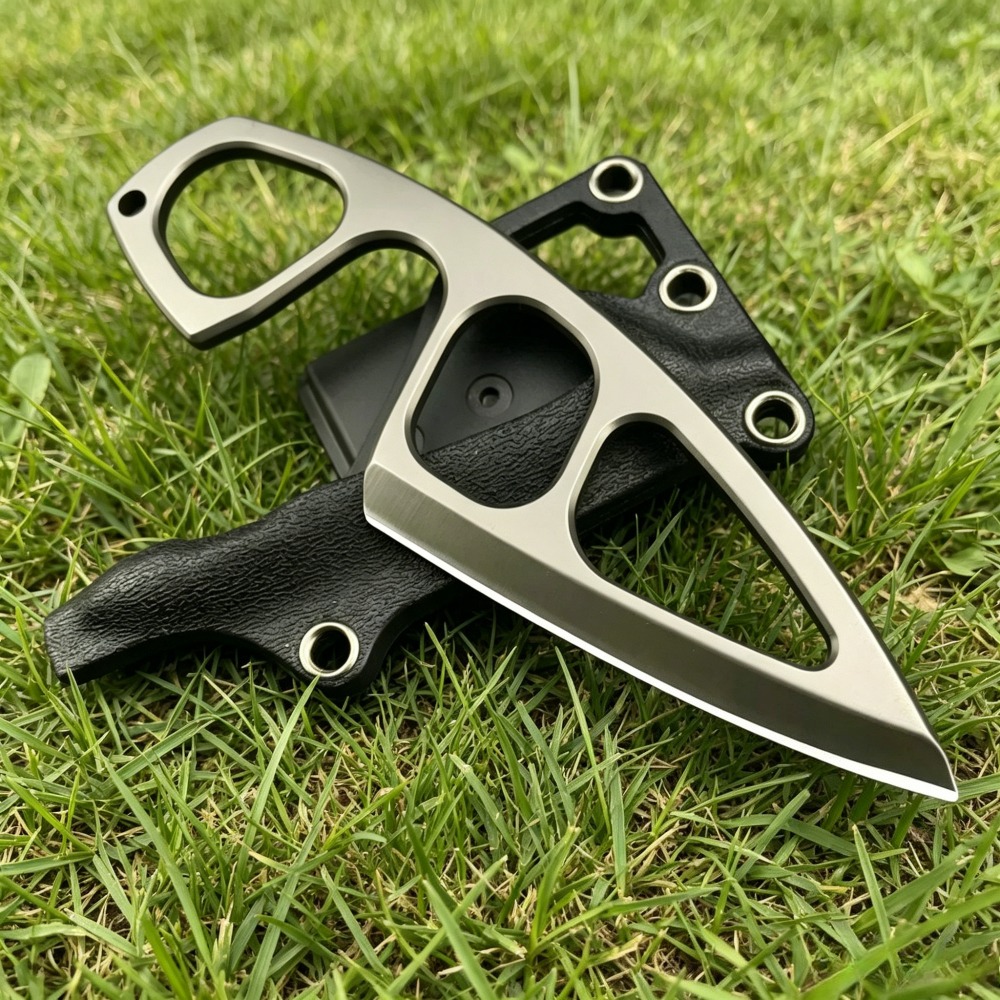 High Hardness Neck Knife 440C  - Edc Pocket Carry Fixed Blade ulasan dan harga