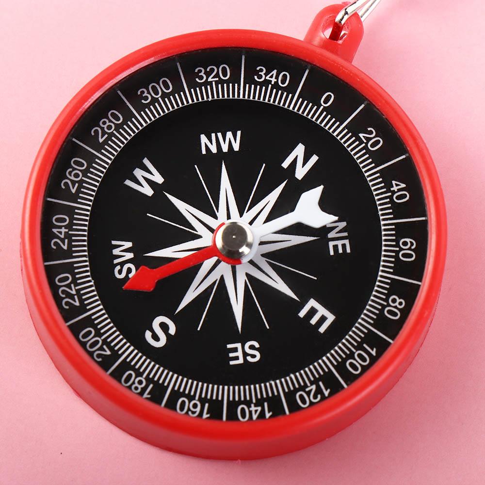 Outdoor Camping Pocket Compass - Compass Keychain Mini ulasan dan harga