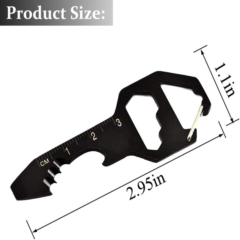 1Pcs Keychain Bottle Opener Mu - Edc Carry Backpack ulasan dan harga