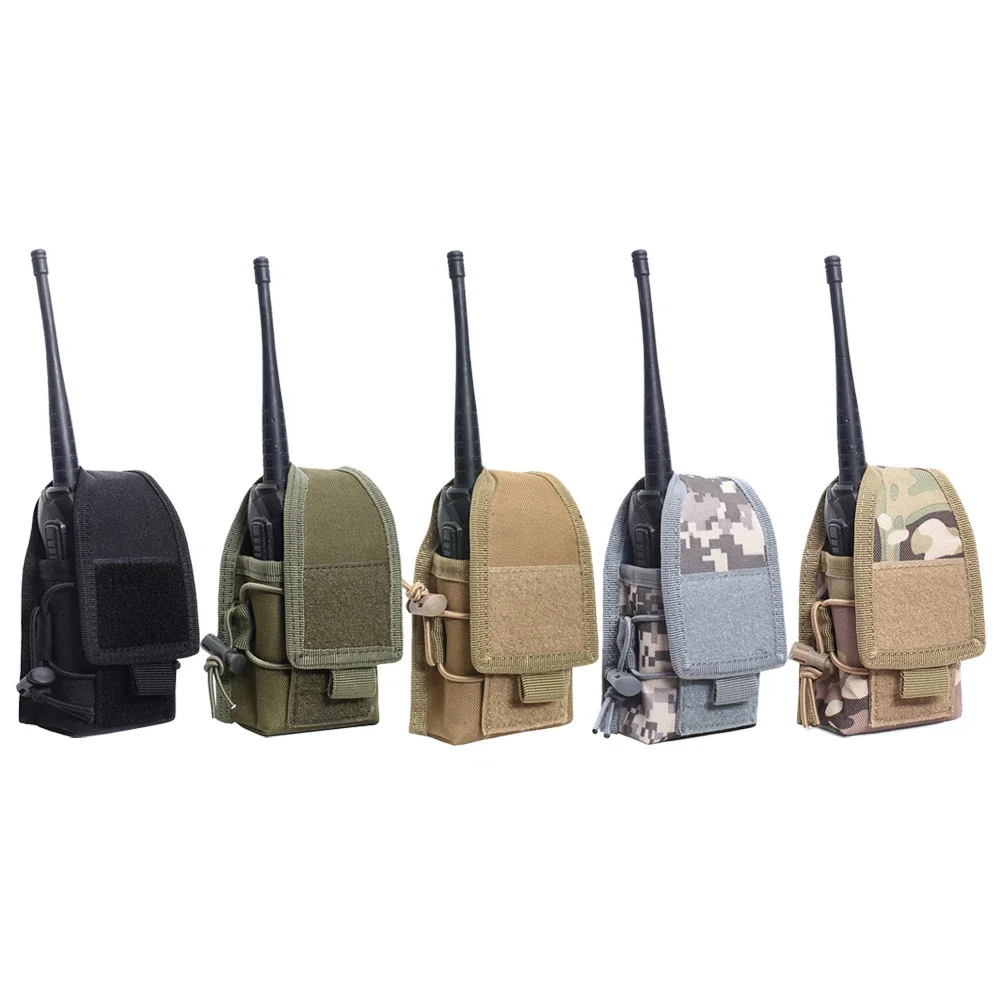 Tactical Molle Radio Pouch Tal - Edc Carry Holster ulasan dan harga