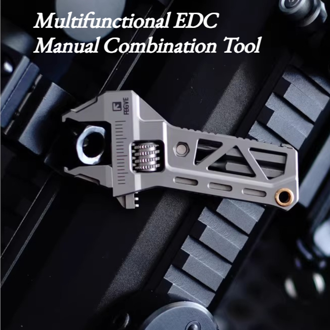 TC4 All-titanium Alloy Wrench  - Edc Carry All ulasan dan harga