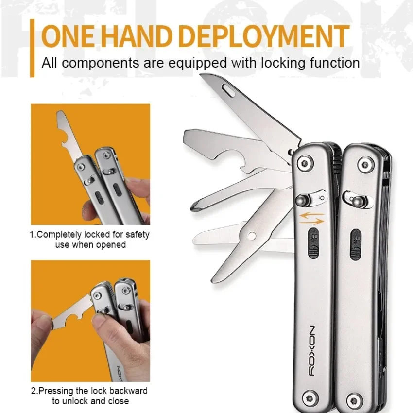 Roxon S804G Flex Multi Tool Op - Edc Carry Pliers ulasan dan harga