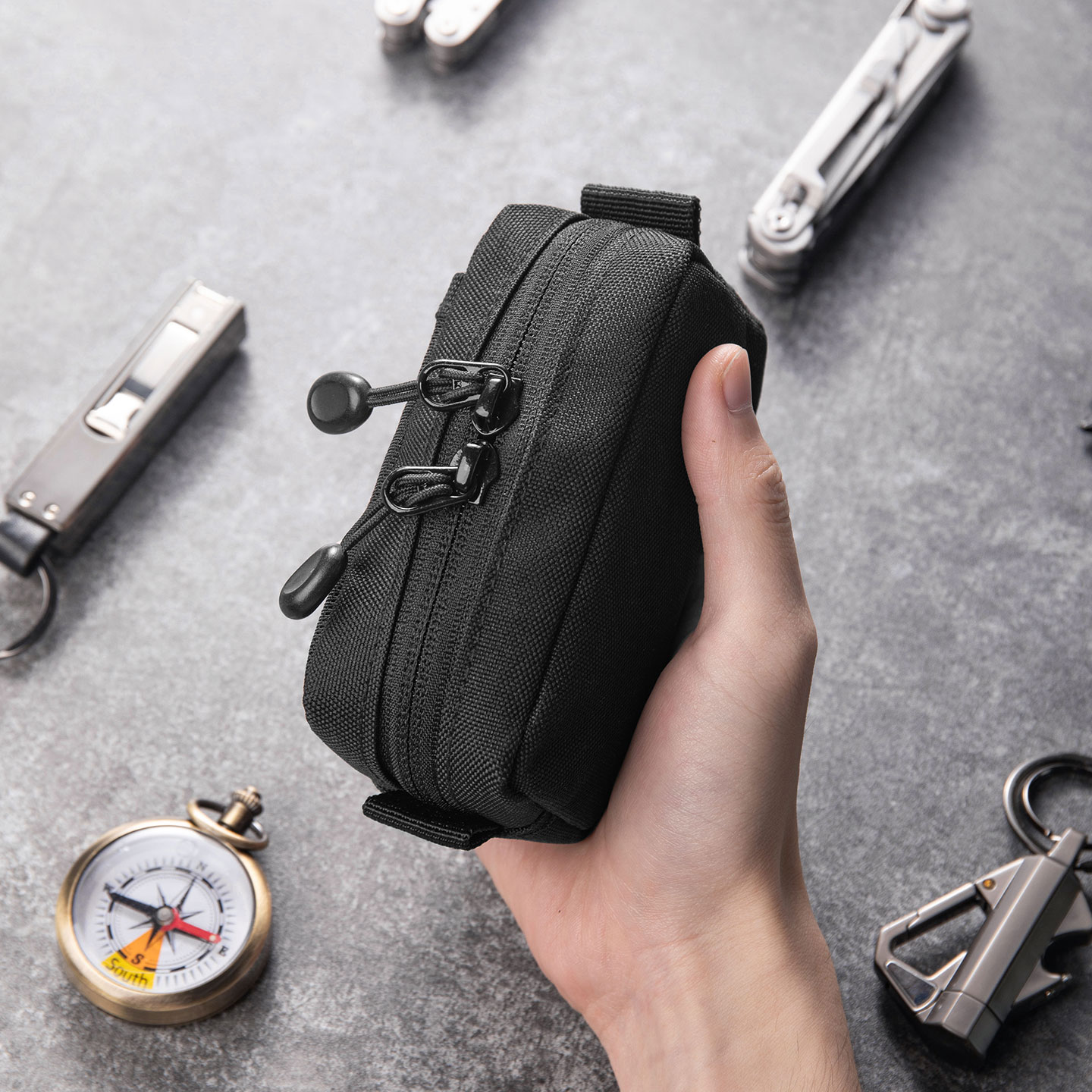 Tactical EDC Organizer Bag Dur - Edc Carry Pocket Pouch ulasan dan harga