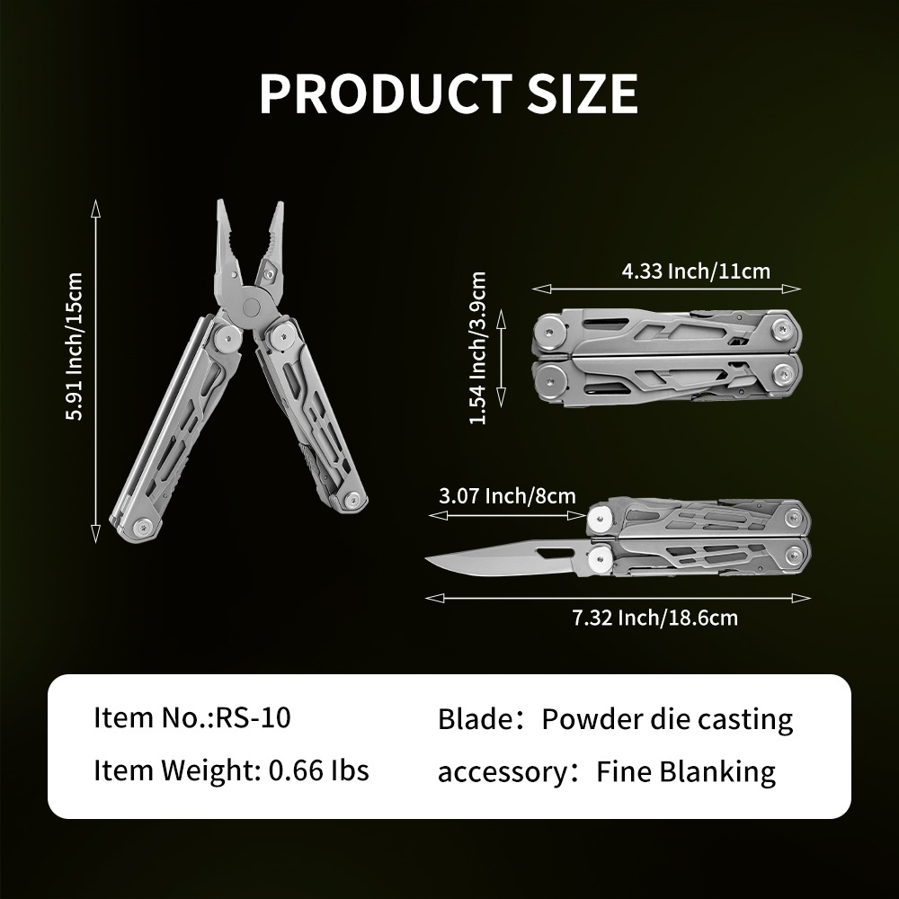 19 in1 Multitool Pliers Foldin - Edc Carry Pliers ulasan dan harga