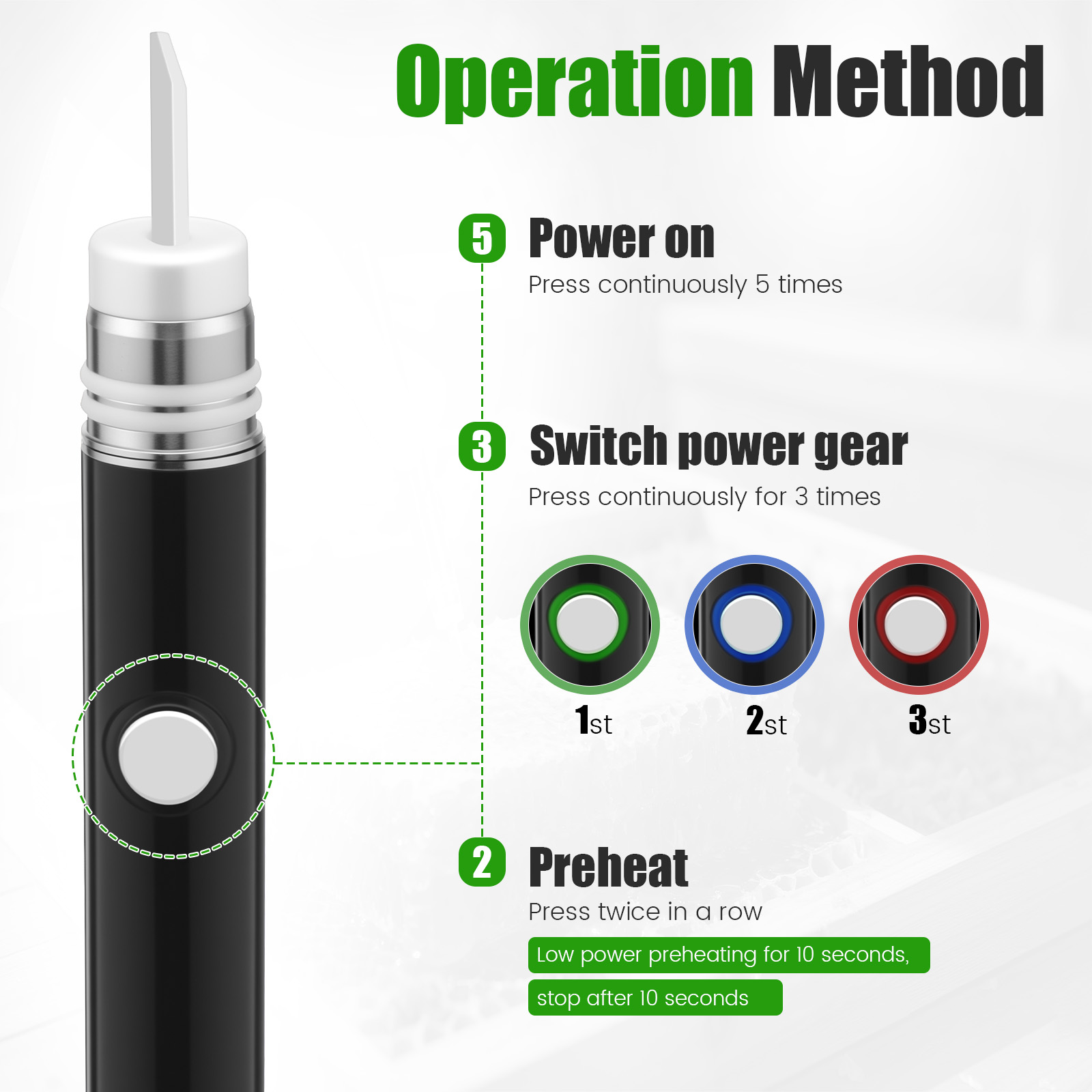 Electric Hot Knife Multifuncti - Pocket Knife Ceramic ulasan dan harga