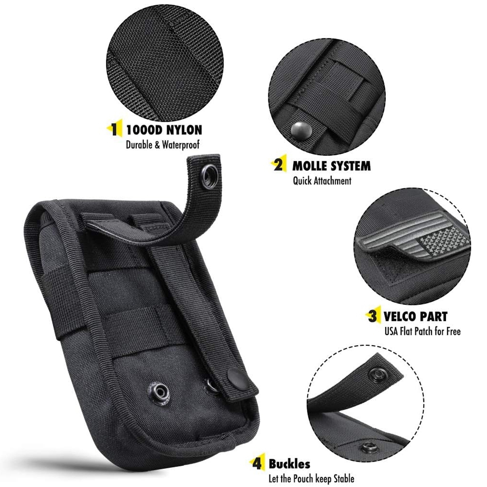Tactical Phone Pouch Molle,Sma - Edc Carry Card ulasan dan harga