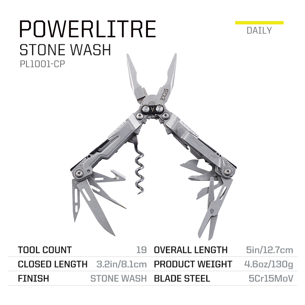 SOG 19 in 1 PowerLitre Mini Mu - Edc Carry Pliers ulasan dan harga
