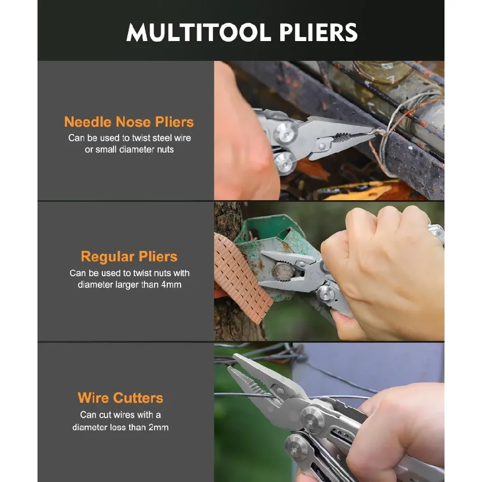 Outdoor Folding Pliers EDC Mul - Edc Carry Pliers ulasan dan harga