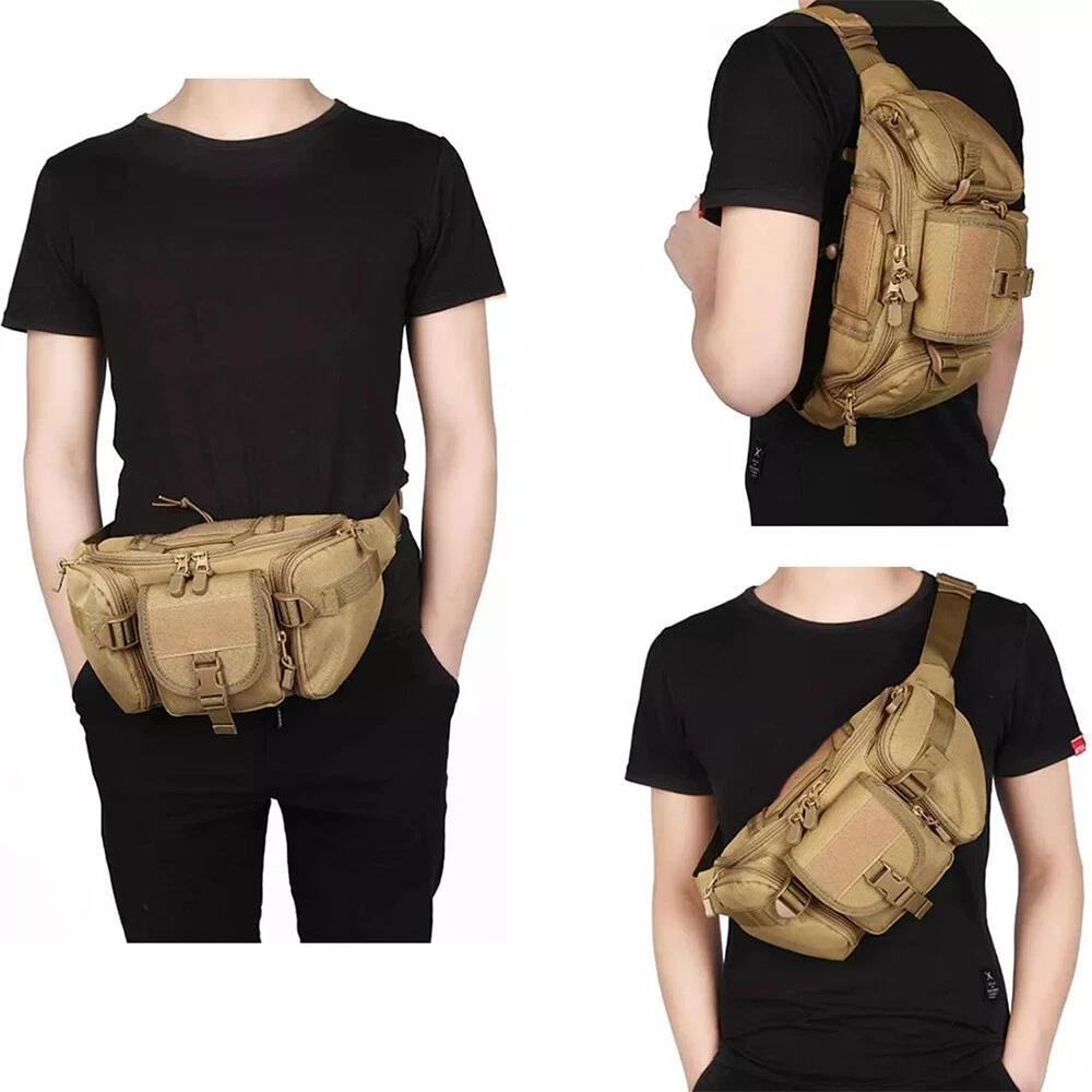 Tactical Fanny Pack for Men Co - Edc Pistol Carry Bag ulasan dan harga