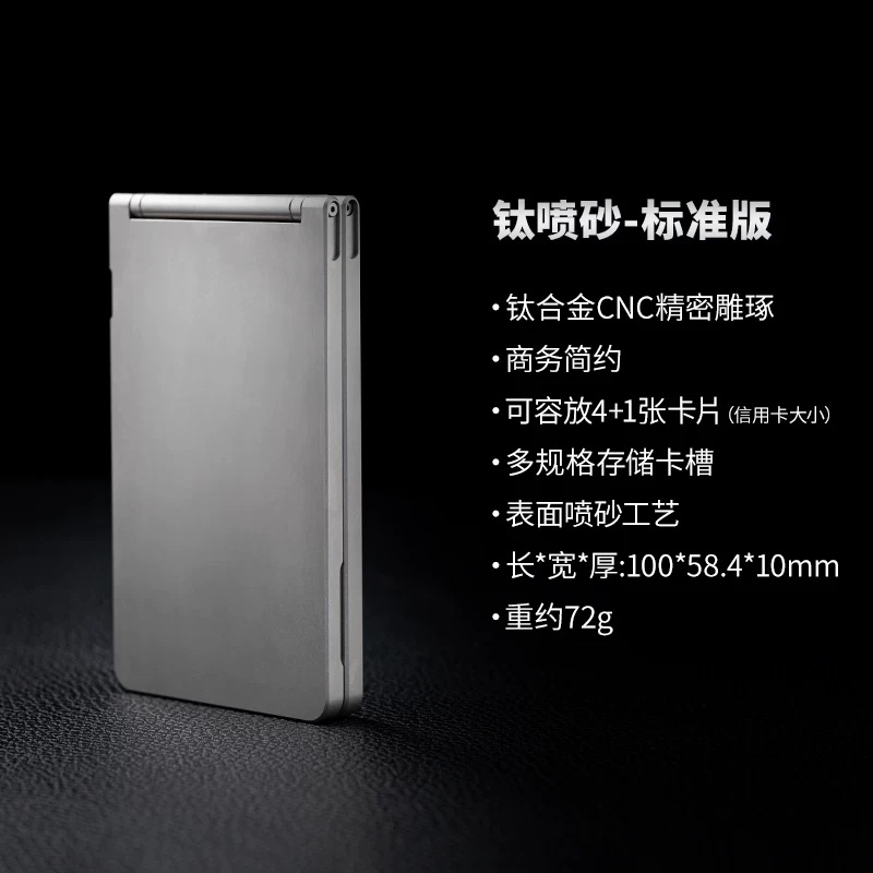 Titaner Titanium/Aluminum Allo - Wallet Slim Titanium ulasan dan harga