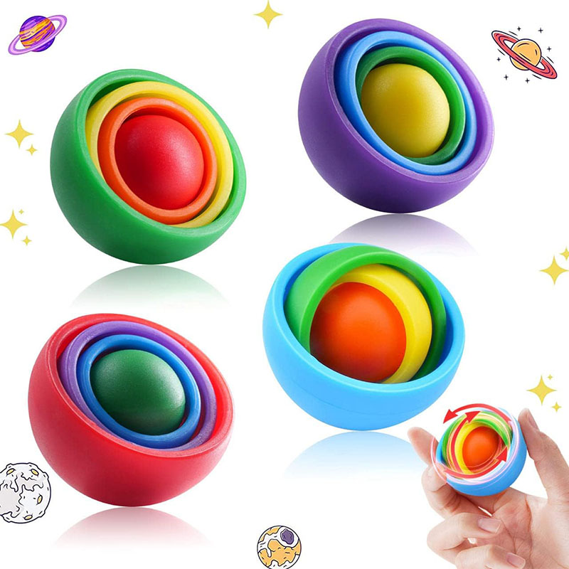 3D Rotation Ball Fidget Gyro S - Fidget Spinner Bearing ulasan dan harga