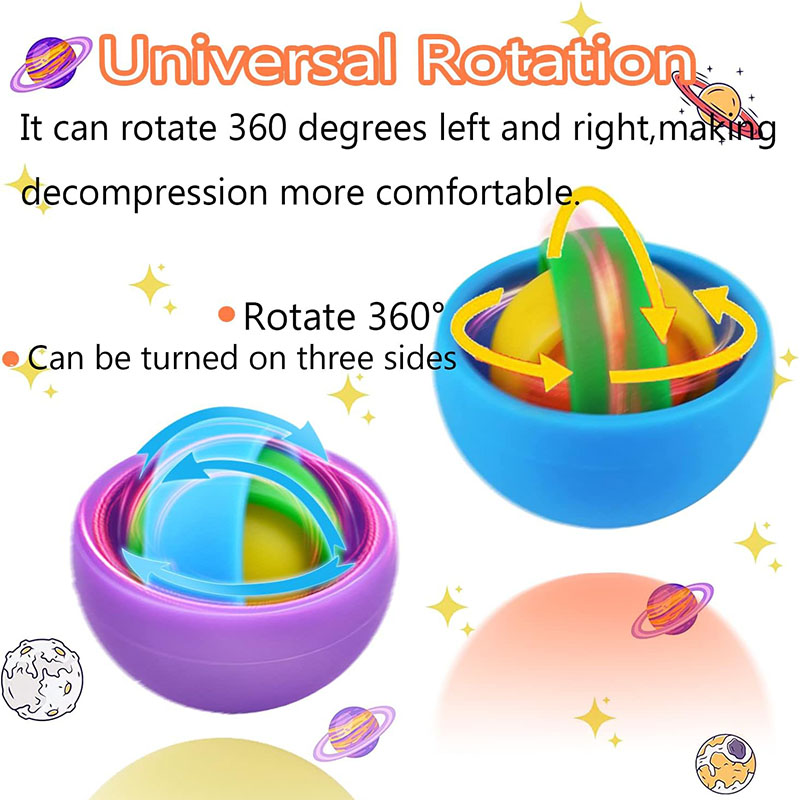 3D Rotation Ball Fidget Gyro S - Fidget Spinner Bearing ulasan dan harga