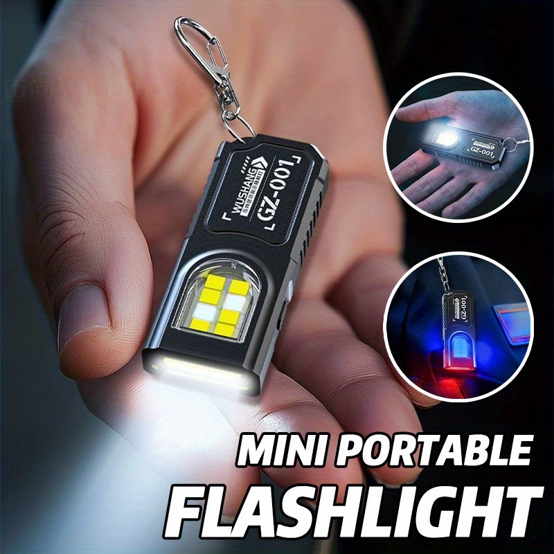 Powerful Mini COB LED Keychain - Keychain Flashlight ulasan dan harga
