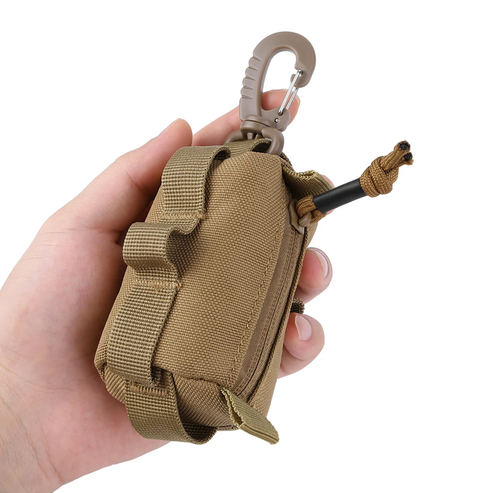 Tactical EDC Pouch Zipper Key  - Edc Carry Card ulasan dan harga
