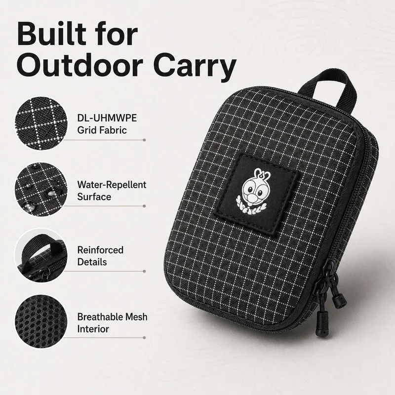 EDC Grid Fabric Organizer Pouc - Edc Carry Pocket Pouch ulasan dan harga