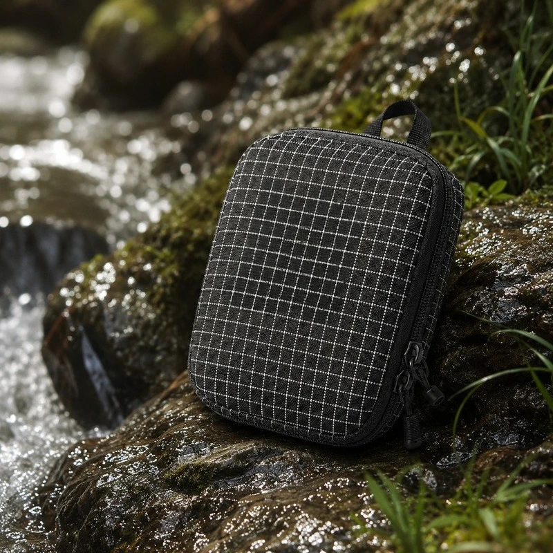 EDC Grid Fabric Organizer Pouc - Edc Carry Pocket Pouch ulasan dan harga