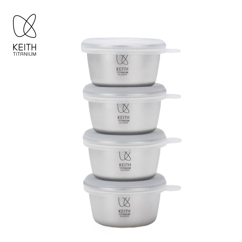 KEITH 4Pcs Mini Pure Titanium  - Edc Carry Pocket Pouch ulasan dan harga