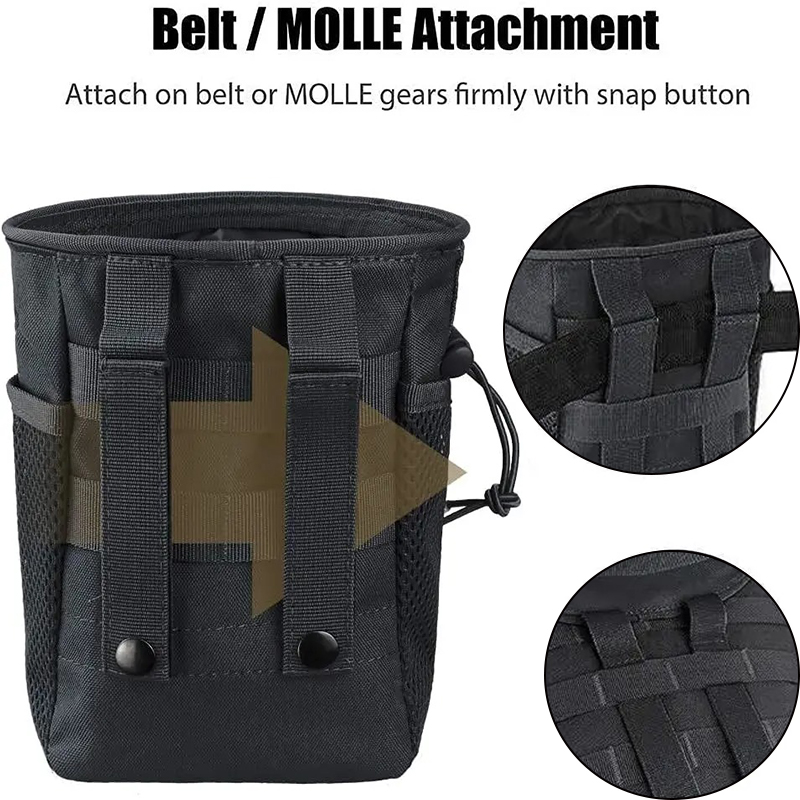 CZHIYAO Durable Molle Dump Pou - Edc Carry Pocket Pouch ulasan dan harga