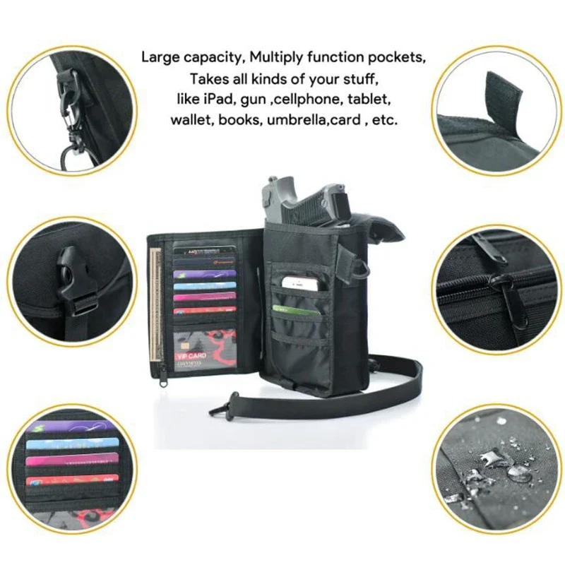 Tactical Men's Shoulder Pistol - Edc Carry Backpack ulasan dan harga