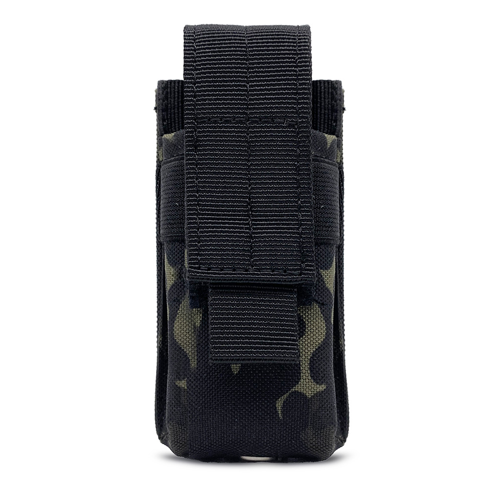 Tactical Molle Flashlight Pouc - Edc Carry Holster ulasan dan harga