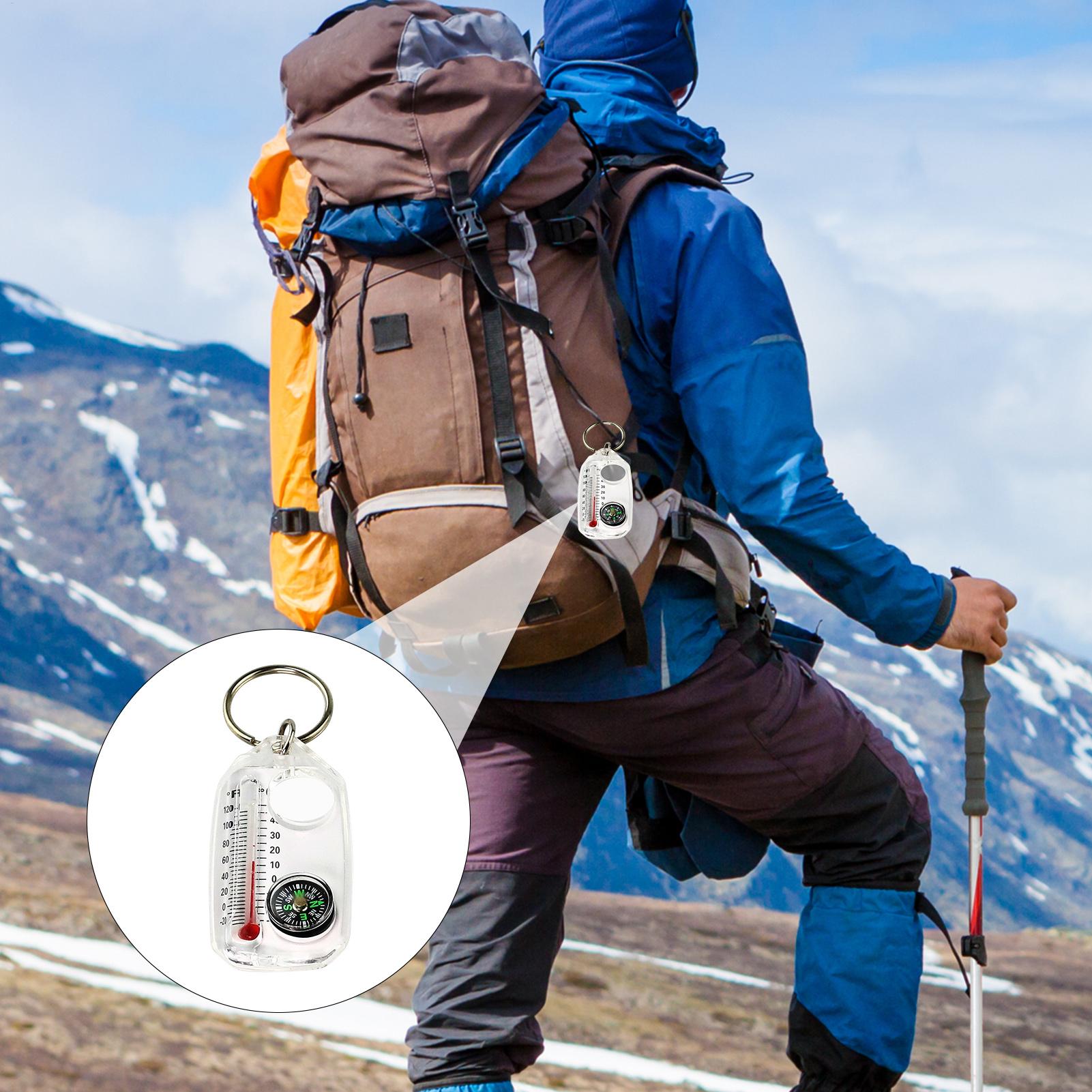 3in 1Pocket Survival Compass M - Compass Keychain Mini ulasan dan harga