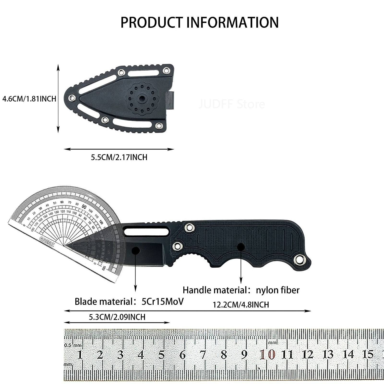 Daily EDC Carry Fixed Blade Cu - Edc Pocket Carry Fixed Blade ulasan dan harga