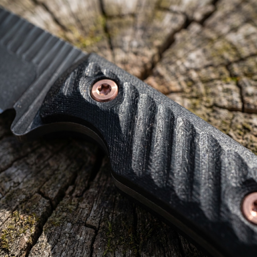 Full Tang Bushcraft Knife D2 B - Edc Fixed Blade Deep Carry ulasan dan harga
