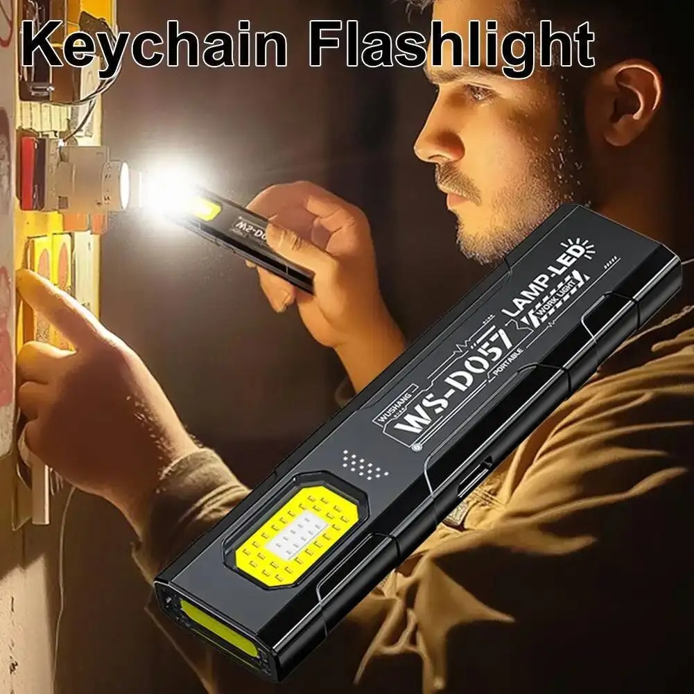 Powerful Mini COB Keychain Fla - Keychain Flashlight ulasan dan harga