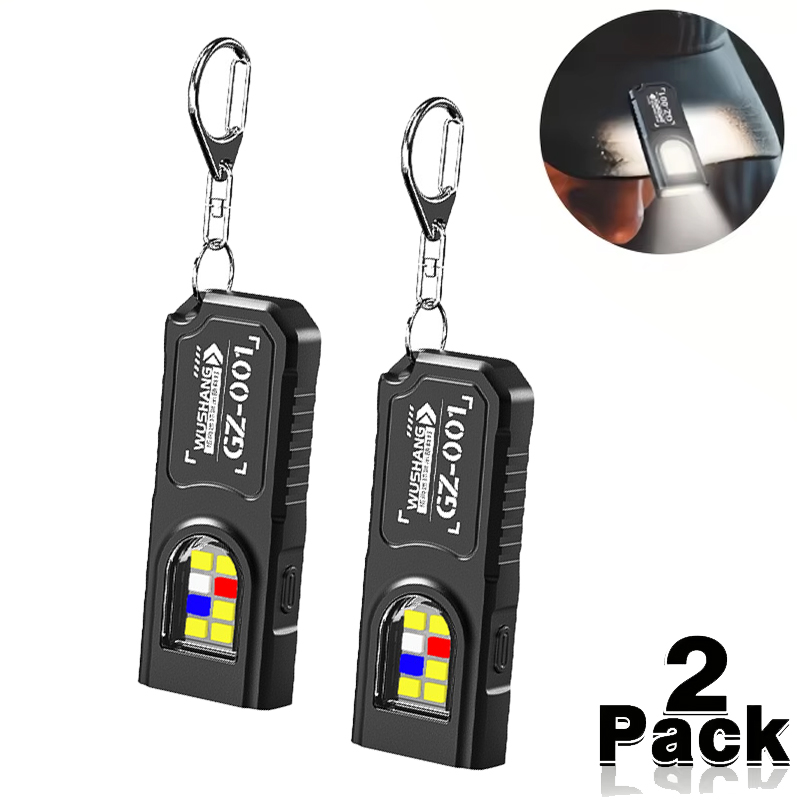Multifunctional Mini COB LED K - Keychain Flashlight ulasan dan harga