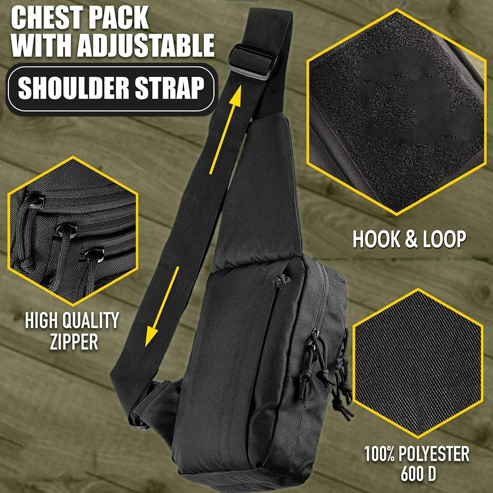 Hunting Crossbody Sling Bag |  - Edc Carry All ulasan dan harga
