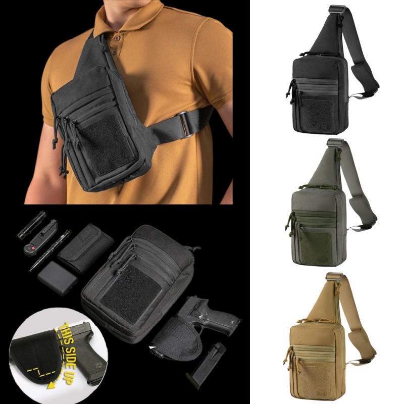 Hunting Crossbody Sling Bag |  - Edc Carry All ulasan dan harga