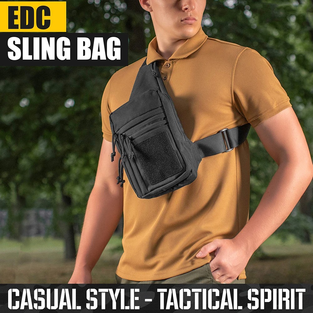 Hunting Crossbody Sling Bag |  - Edc Carry All ulasan dan harga