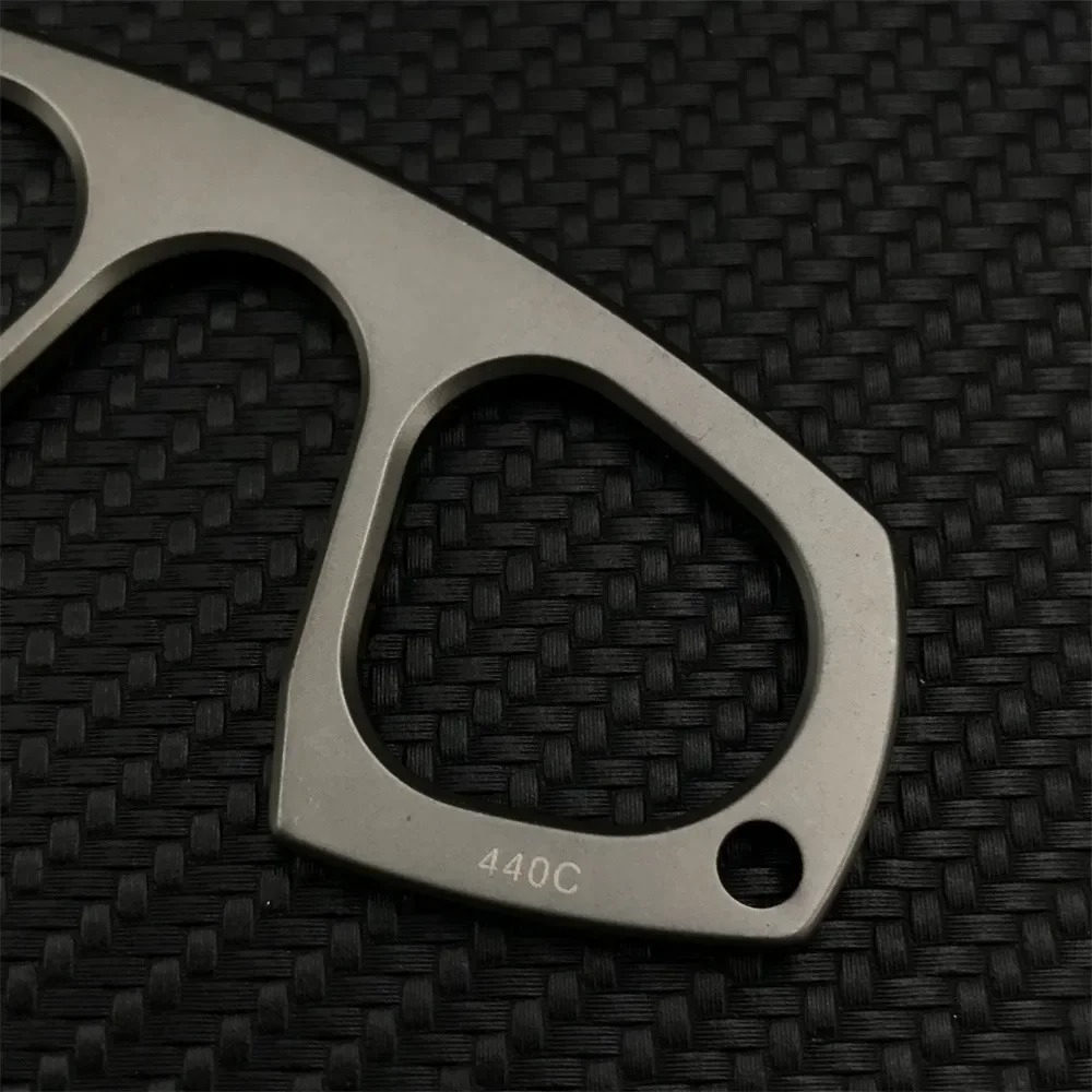 High Hardness Neck Knife 440C  - Edc Pocket Carry Fixed Blade ulasan dan harga