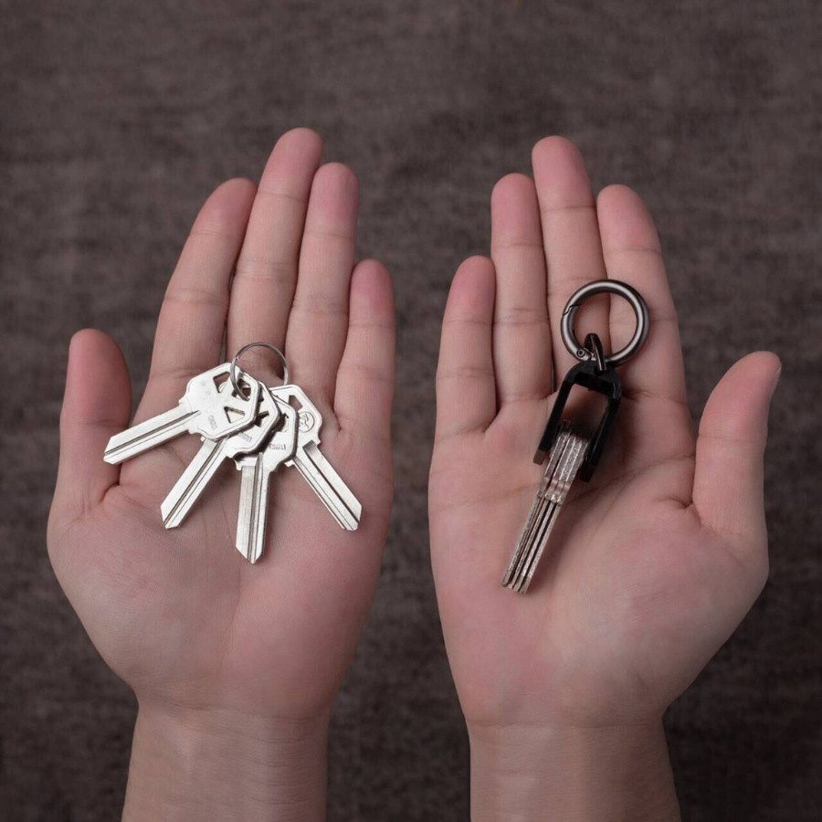 EDC Mini Key Organizer Keychai - Edc Carry Card ulasan dan harga