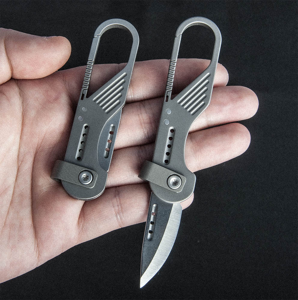 Titanium Alloy Keychain Mini F - Edc Carry Essentials ulasan dan harga