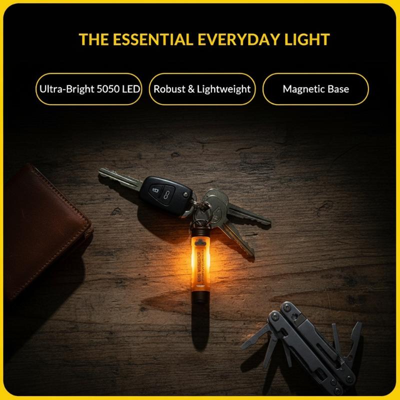 5050 Rechargeable LED Pocket F - Edc Carry All ulasan dan harga