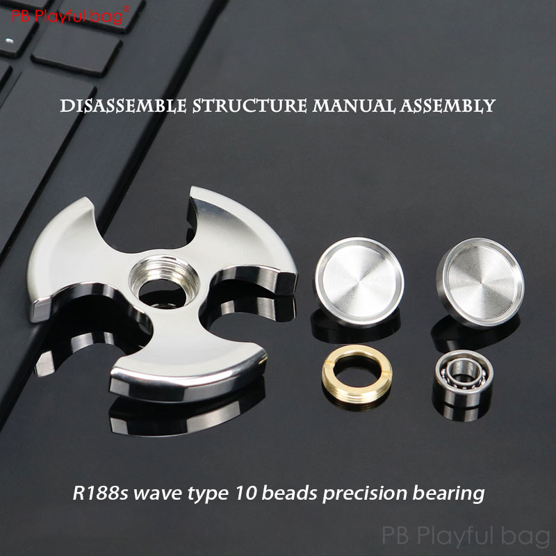 Fingertip Gyro Stainless steel - Fidget Spinner Bearing ulasan dan harga