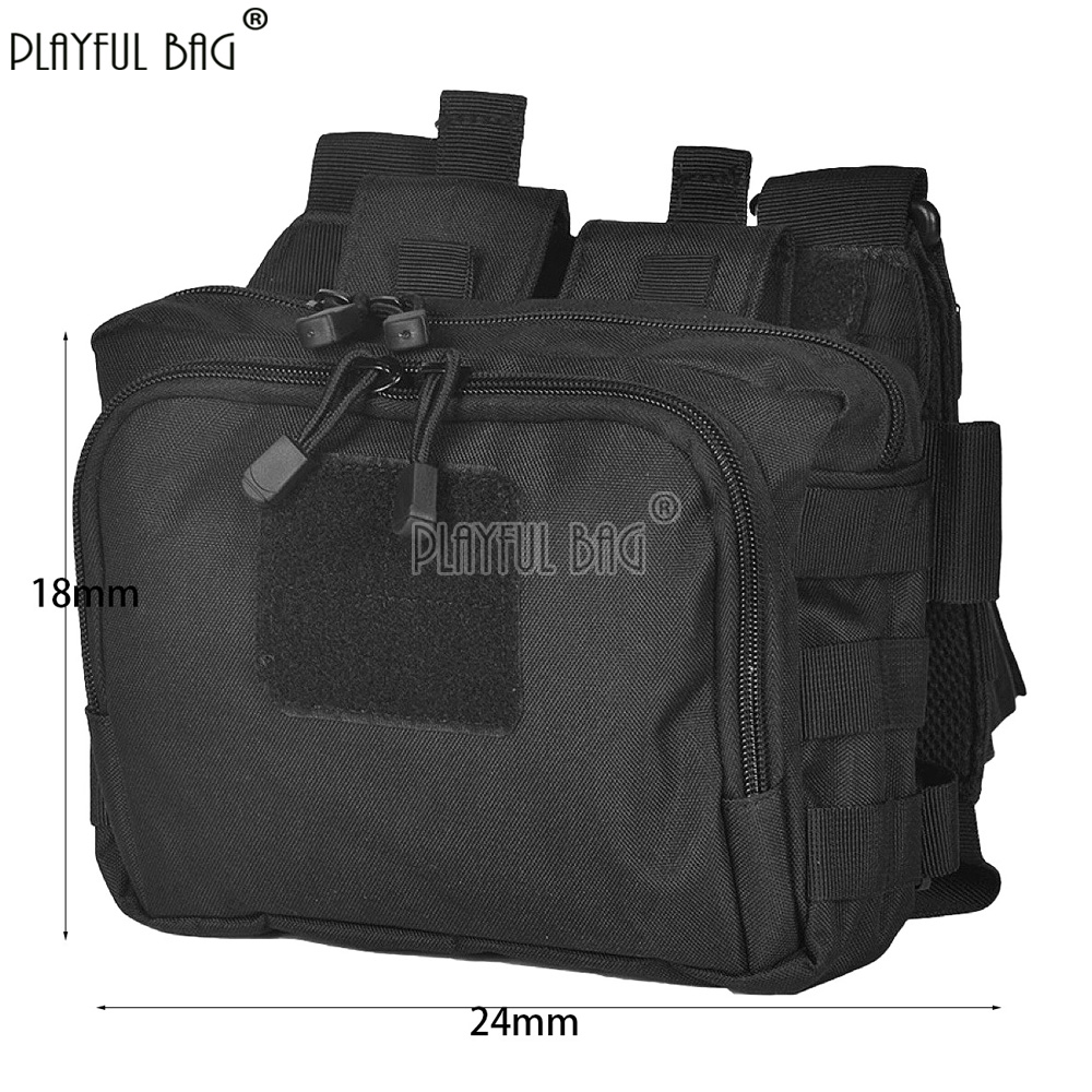 Tactical Outdoor Sling Bag - W - Edc Pistol Carry Bag ulasan dan harga