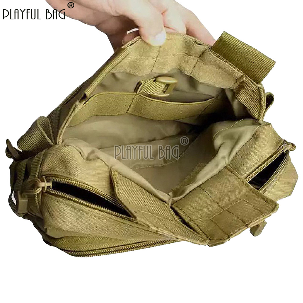 Tactical Outdoor Sling Bag - W - Edc Pistol Carry Bag ulasan dan harga